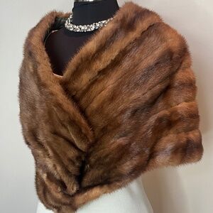 * Gorgeous Vintage Mink Wrap *